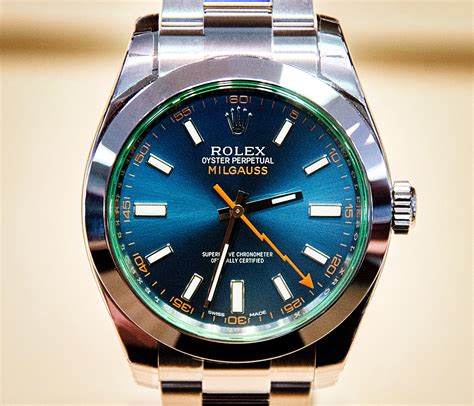 buy a rolex milgauss sonar|rolex milgauss blue.